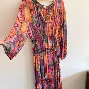 Gorman x Michelle Morin “Iris Veins” Dress - Sz 14 AU